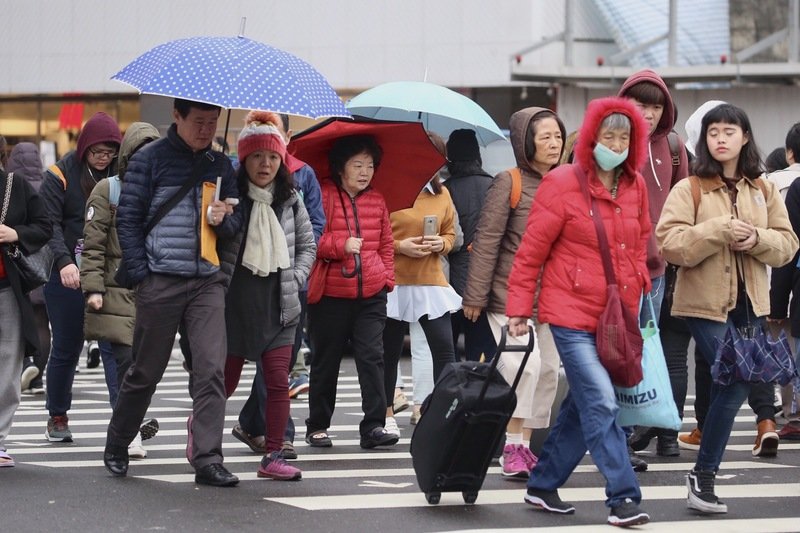 強烈大陸冷氣團發威 早晚低溫探9度
