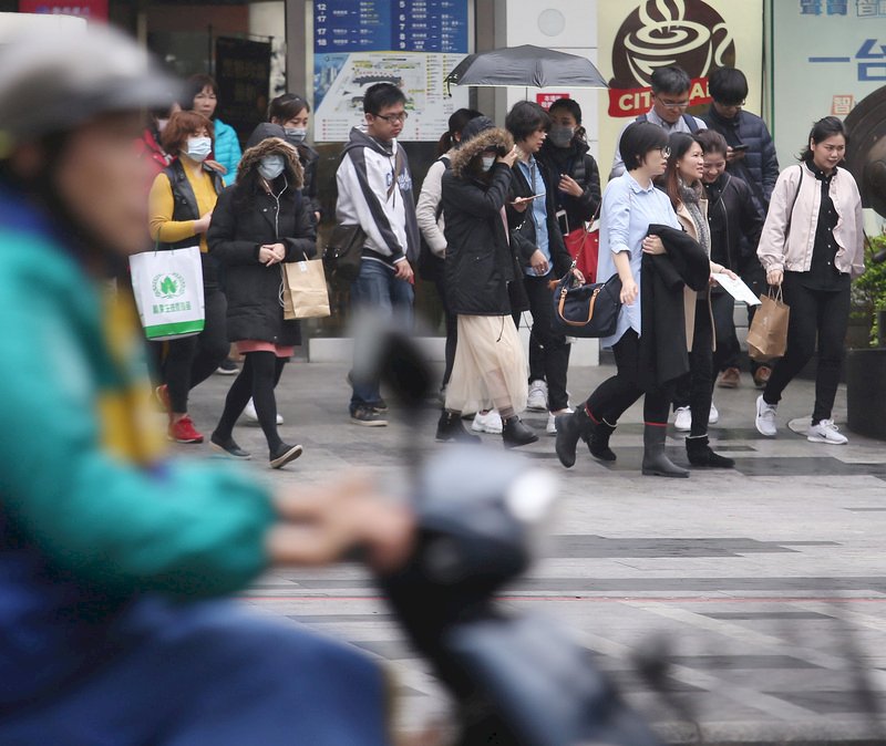 大陸冷氣團21日報到 北部低溫探13度