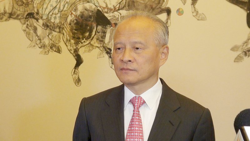 中駐美大使嗆無人能阻統一 美重申對台軍售