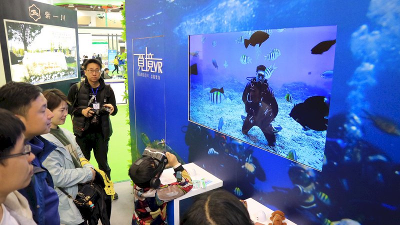花東業者前進蘇州旅展 VR體驗與海龜同游