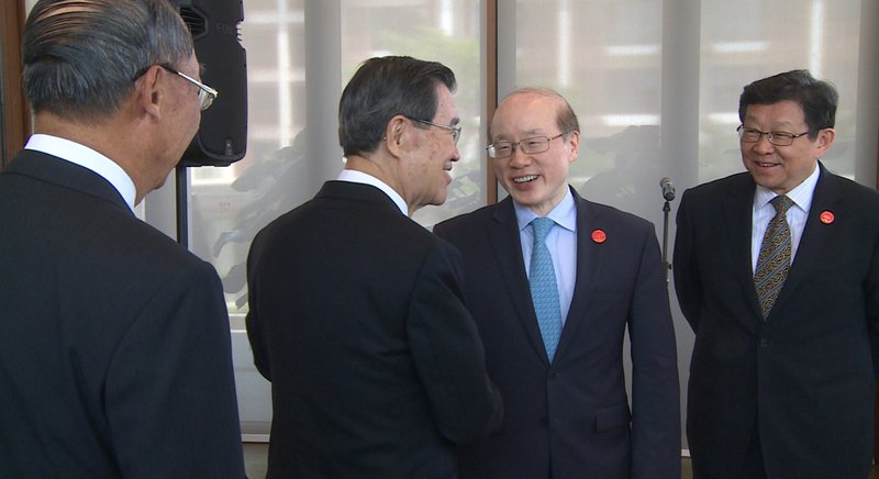 劉結一博鰲設宴 呼籲台商共擔民族大義