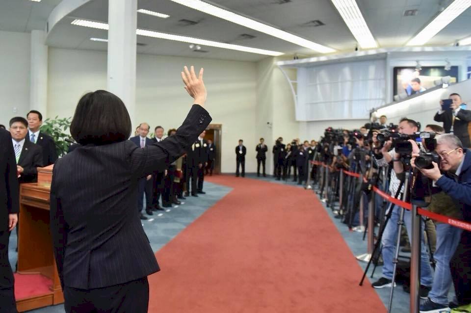 出訪拚外交 總統:走出去國家才有未來