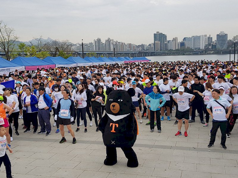 韓汝矣島馬拉松賽 行銷台灣旅遊