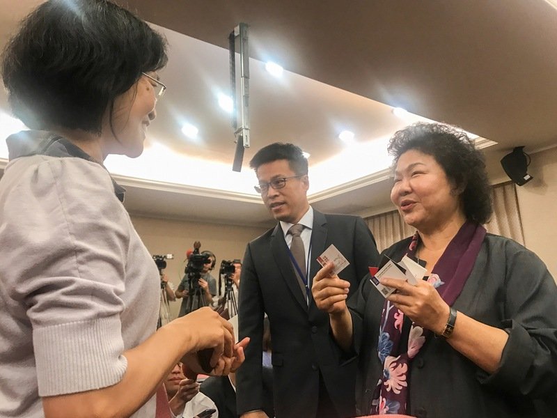 任蘇貞昌競選主委? 陳菊:政績是最好助選