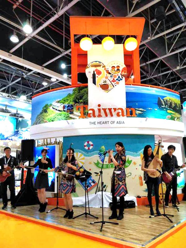 杜拜阿拉伯旅遊展 台灣清真美食掛保證