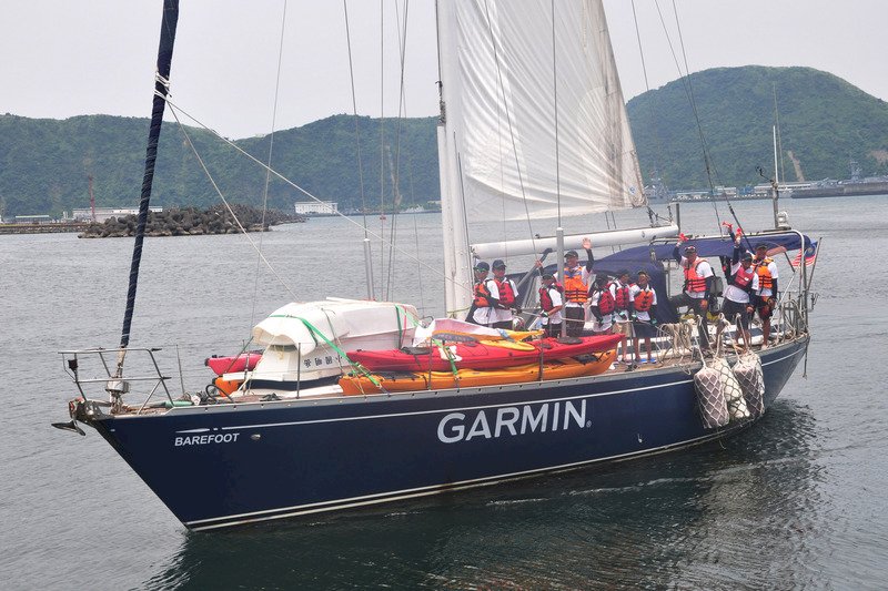 海漂相機結緣 宜蘭學童開帆船直航石垣島