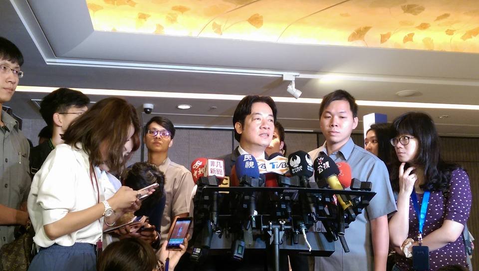 被喻最強人選出征北市 賴揆：無此計畫