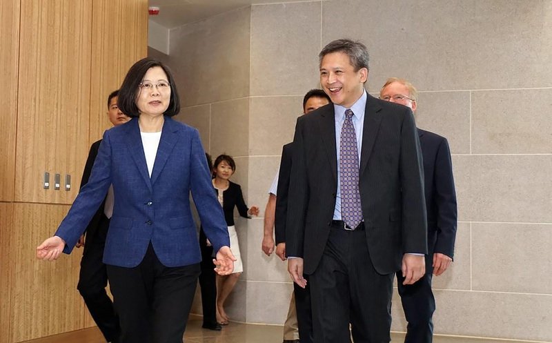 搶先參觀AIT 總統：台美友誼歷久彌新