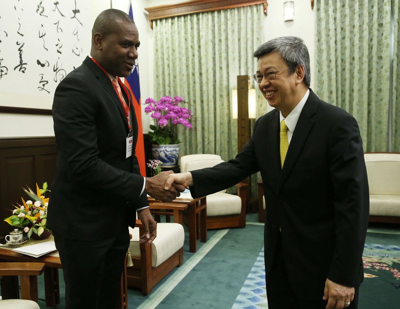 接見克國副總理 副總統:交流技職教育經驗