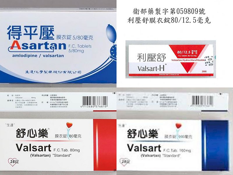 中國製降血壓藥又出包 台灣再增4款藥中鏢