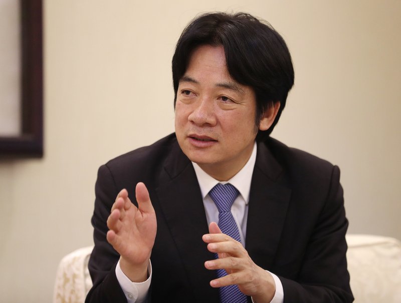 賴揆:中國鴨霸 併吞台灣企圖從沒改變
