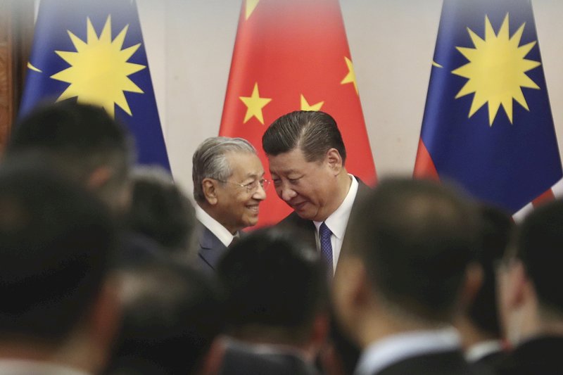 馬哈地哀兵喊卡 拒玩一帶一路中國夢