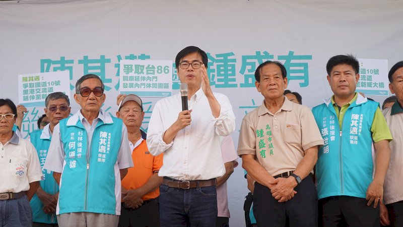 館長邀約上直播 陳其邁：應比政策不是比肌肉