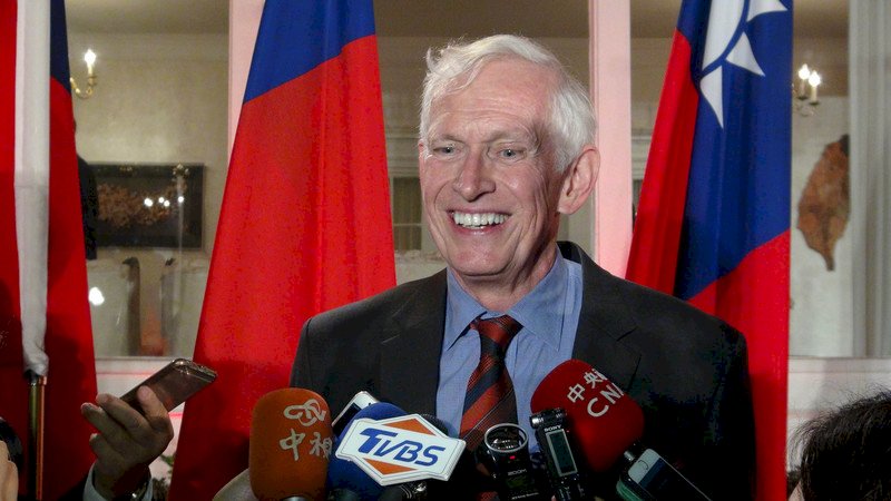 AIT主席莫健五度訪台 出席GCTF年度委員會