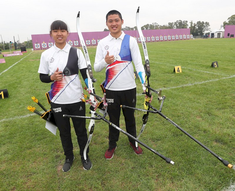 青奧射箭 張容嘉不敵南韓8強止步 湯智鈞拚晉級
