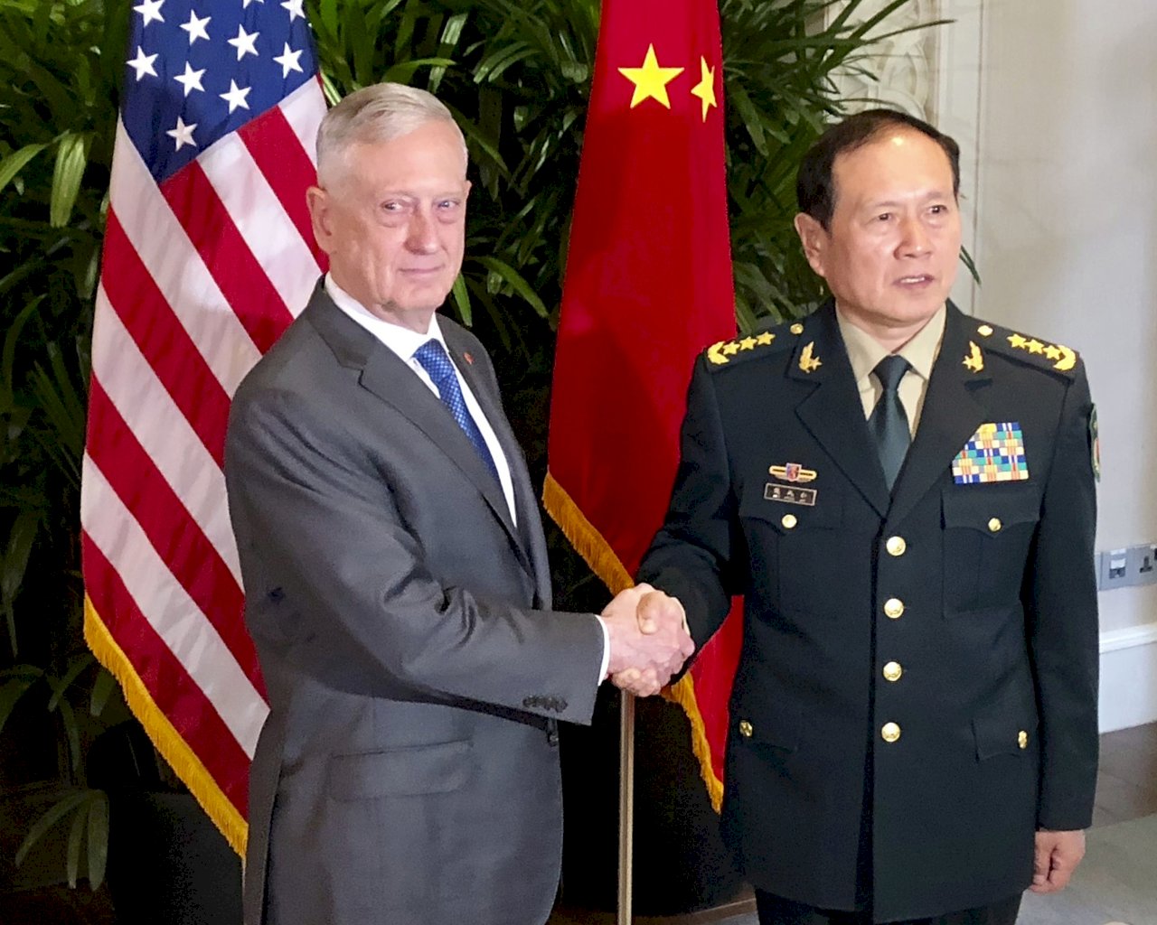 美中國防部長會談 雙邊緊張關係可望降溫