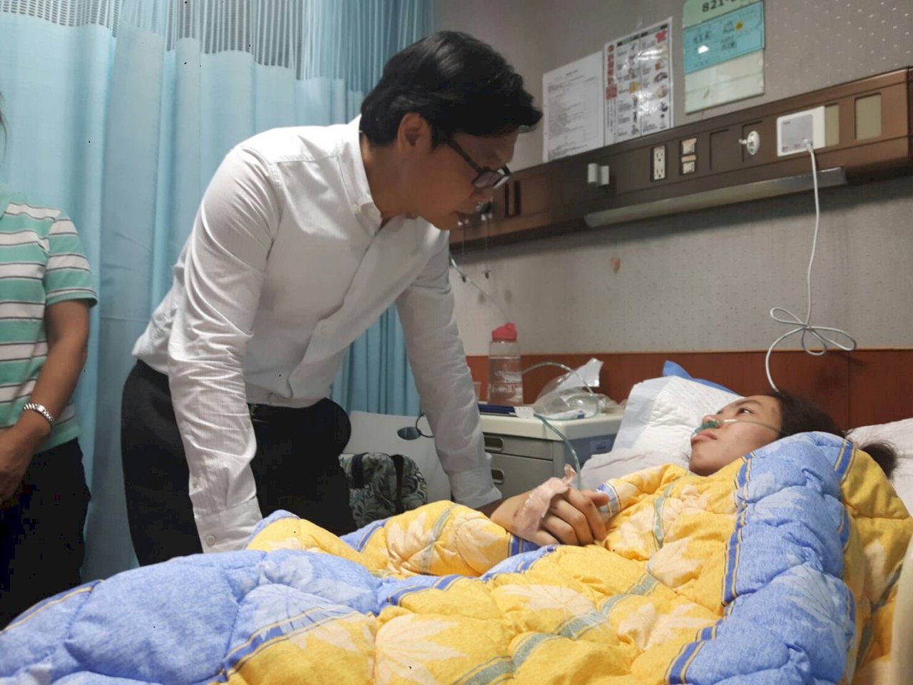 普悠瑪翻覆／教育部長葉俊榮慰問傷亡師生