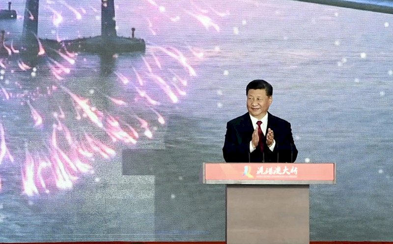 港珠澳大橋 習近平宣布開通