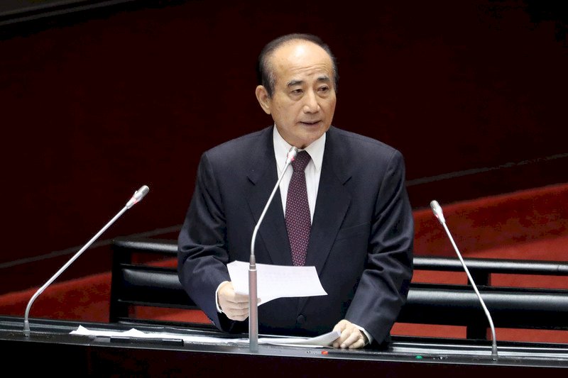 王金平唸千字文 藉拋兩岸和平協議