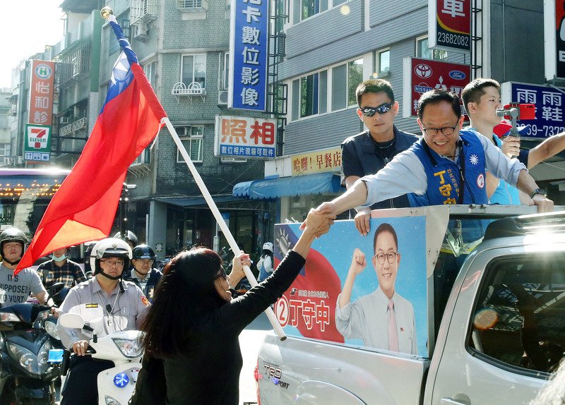 丁守中車隊掃街 再籲蔡總統對東奧正名表態