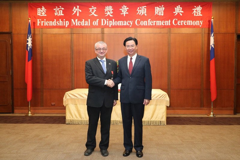 捷克國會議員班達：我們一家人都是台灣的好朋友