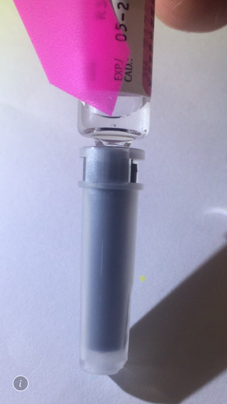 流感疫苗出現黑點異物 疾管署：同批號停用