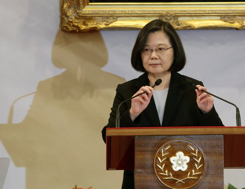美國多位參議員籲眾院議長 邀蔡總統赴國會演說