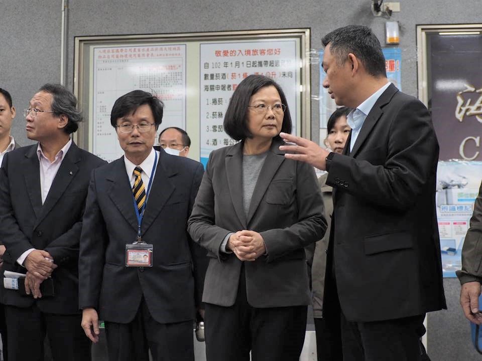 視導金門防疫  蔡總統：台灣難以承受任何破口