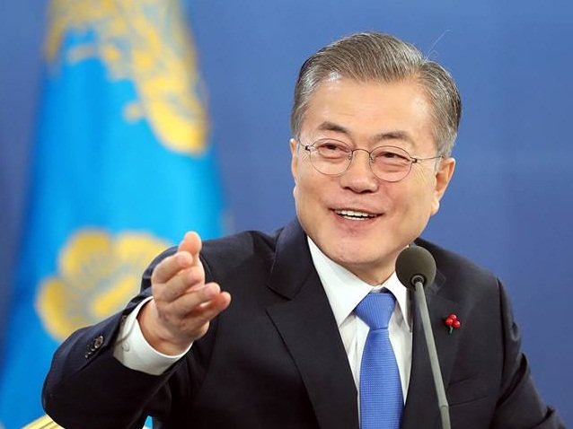 文在寅：矢志追求和平 實現半島非核化