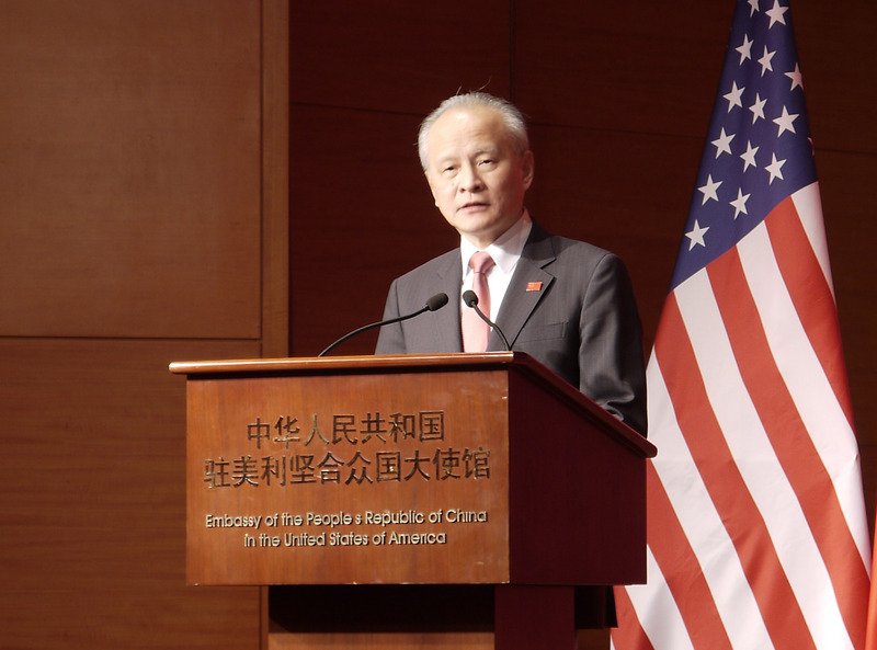 中國駐美大使崔天凱將卸任 重申兩國利益交融