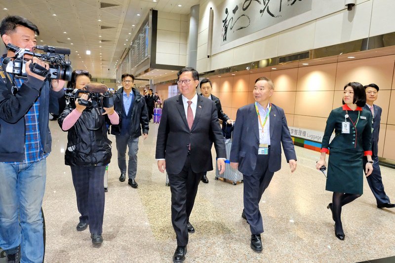 鄭文燦結束訪美抵台 盼台美交流常態化
