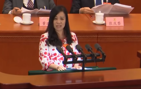 台籍凌友詩高分貝表態統一 陸網友稱官話戲精