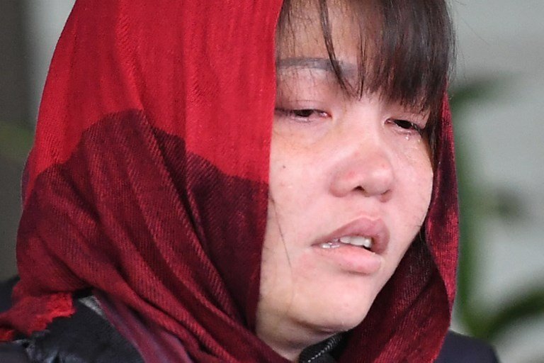 大馬拒撤罪名 金正男毒殺案越南女嫌淚灑法庭