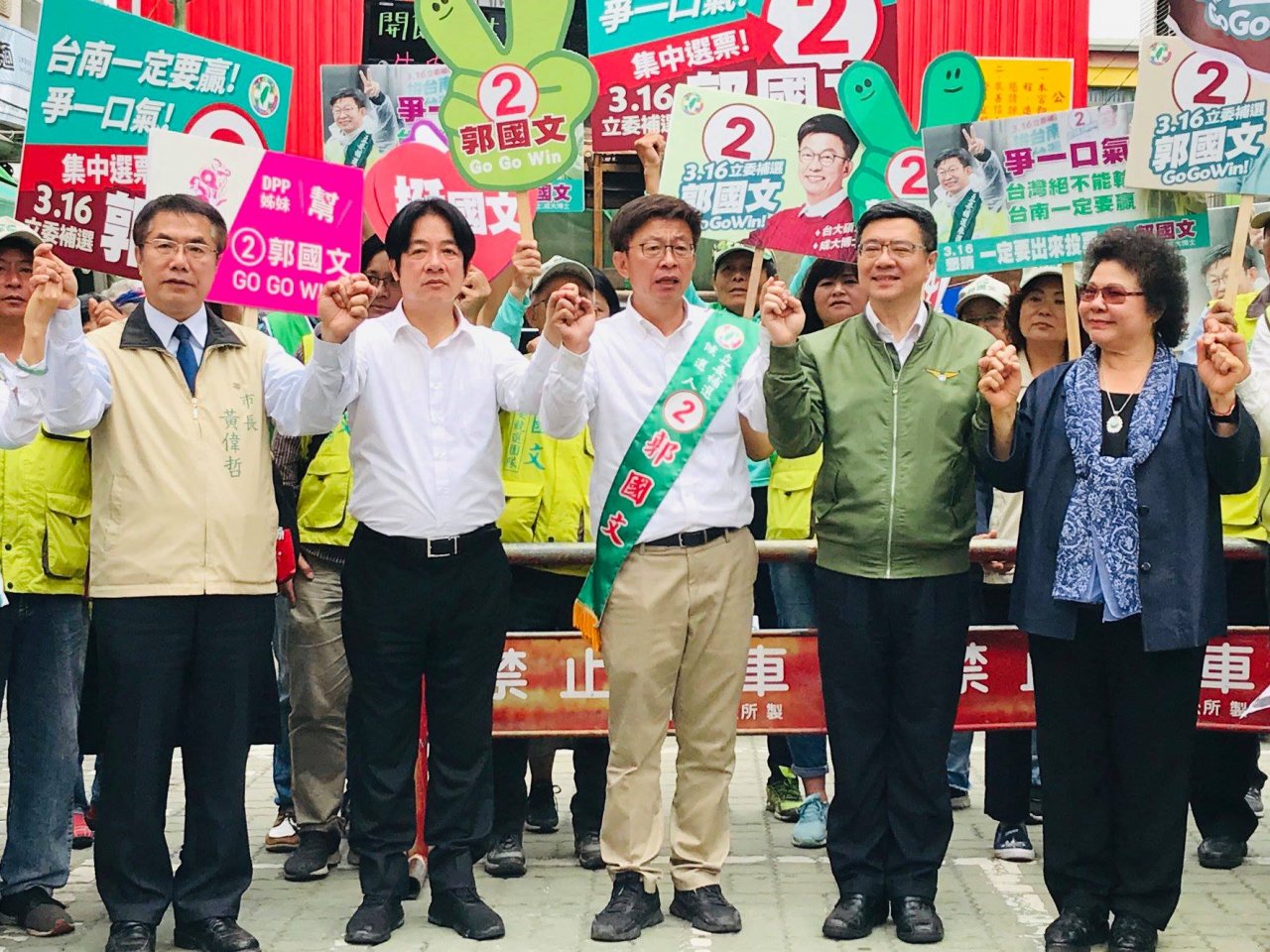力阻「韓流」擴散 民進黨內大咖選前之夜分進合擊