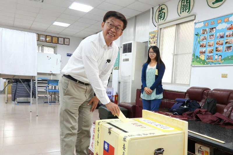 台南立委補選 郭國文自行宣布當選