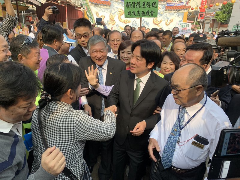不設總部不插旗 賴清德盼黨公職不要選邊站