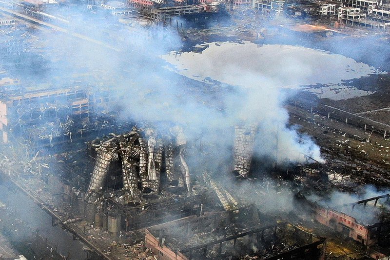 江蘇化工廠爆炸引發致癌汙染 官方堅稱監測正常