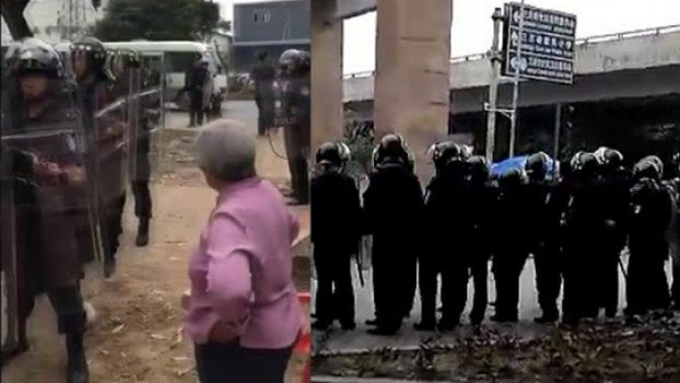 廣東順德村民保耕地  釀警民衝突