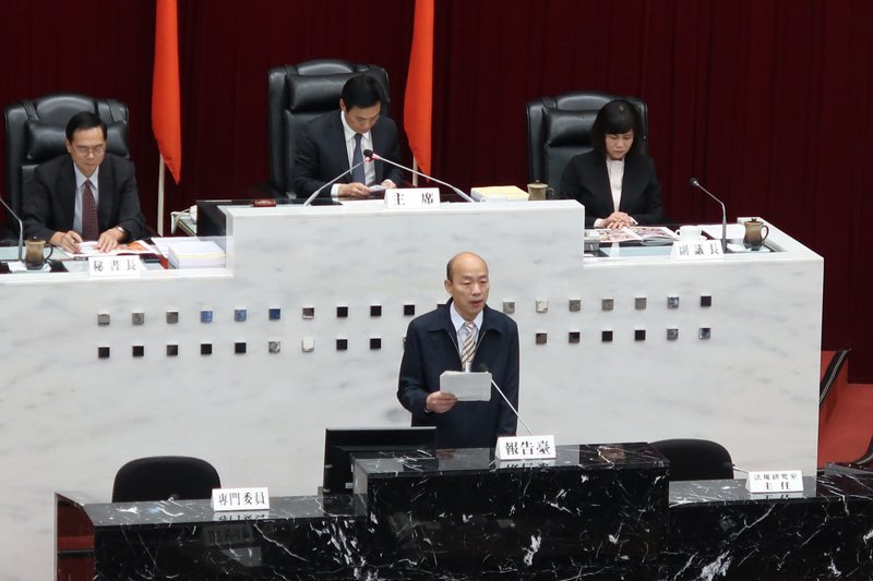 誰代表藍軍戰2020 韓國瑜：靜觀其變