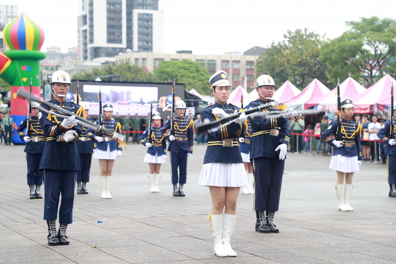 第三屆高中儀隊競賽 桃園新興奪北部初賽冠軍