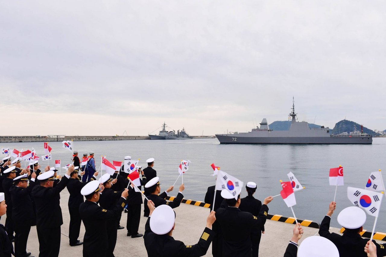 中日美韓等國將展開釜山及東協海上聯合軍演
