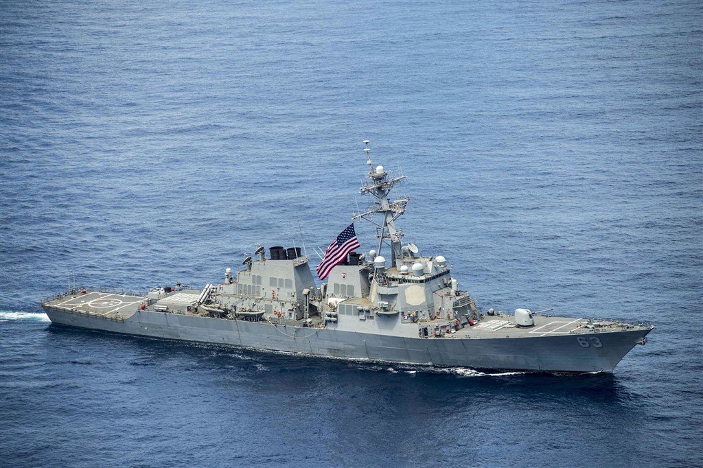 展現自由印太承諾 美證實2艘軍艦航經台海