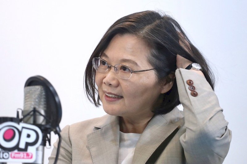 連任將使兩岸掀戰火？ 蔡總統：不至於