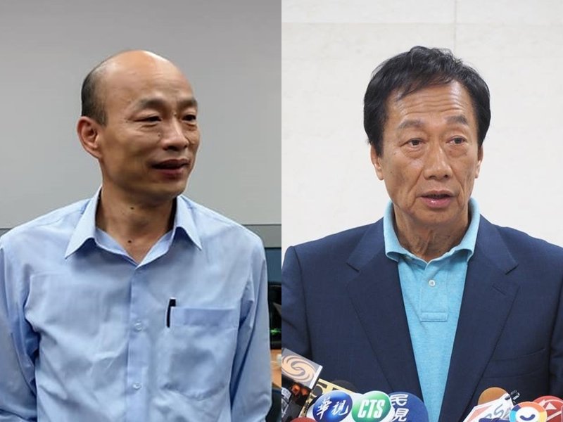 韓國瑜否認郭勸他別進中聯辦 郭台銘盼就此打住