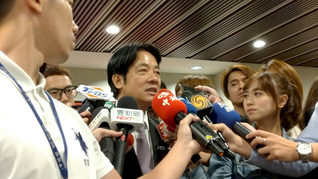 爭論手機民調作弊 賴清德：遺憾蔡總統對我人身攻擊