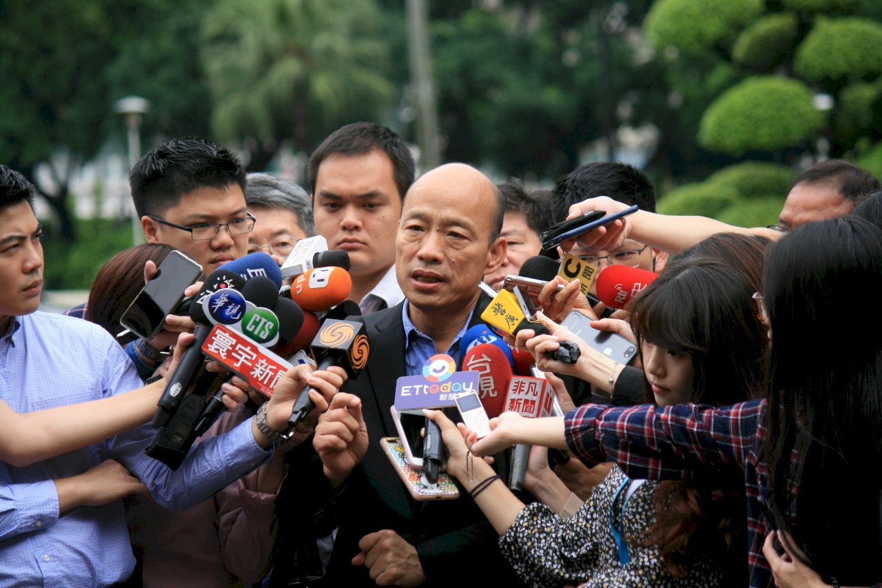 稱中華民國「地區」惹議 韓國瑜：一個口誤就被抓得窮追猛打