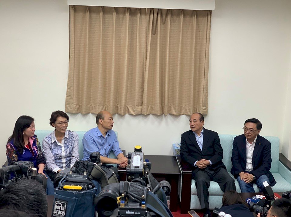 為防治登革熱 韓國瑜北上拜會藍綠立委、王金平