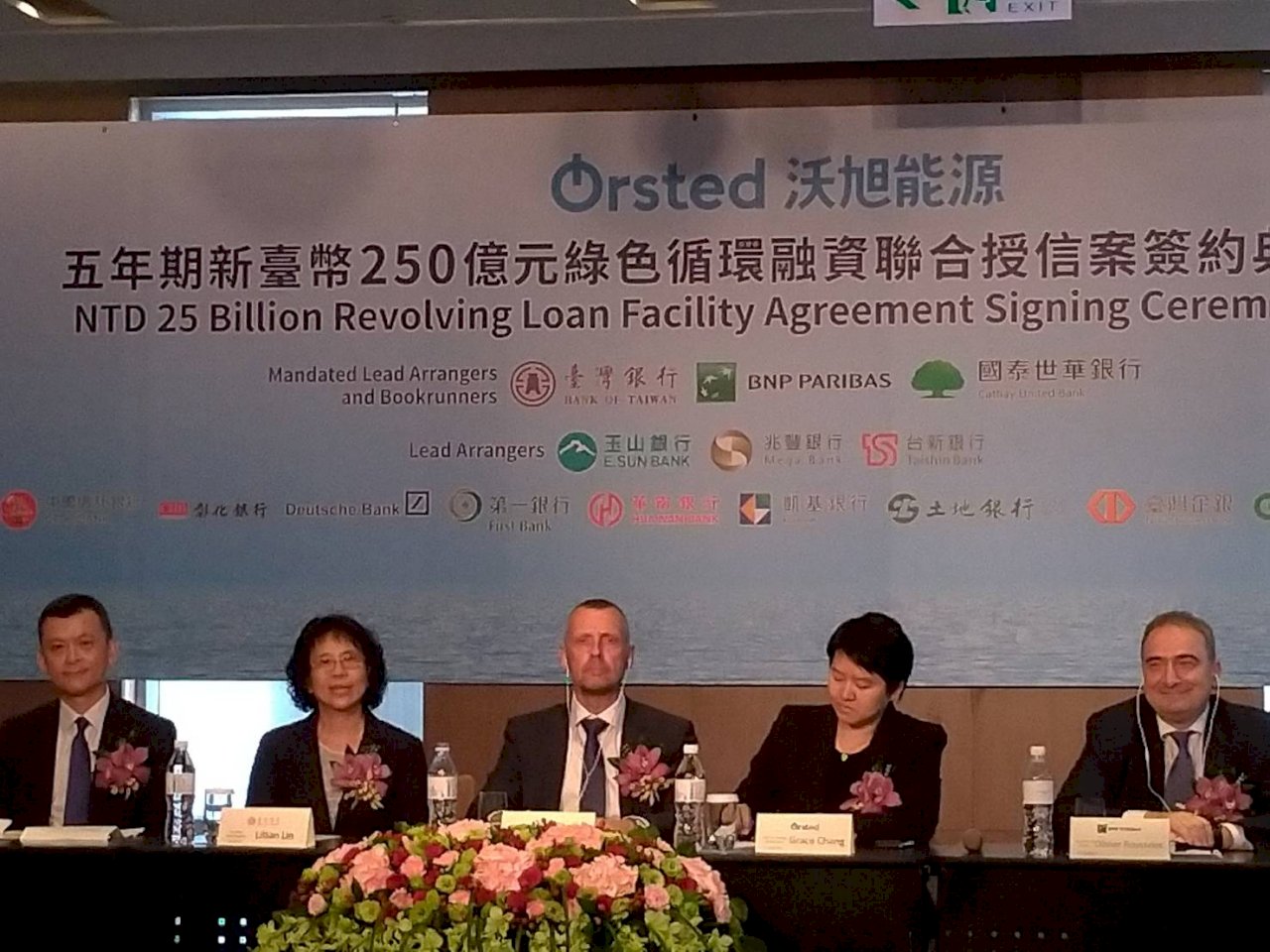 沃旭丹麥母公司擔保 首次8公股銀攜手離岸風電融資