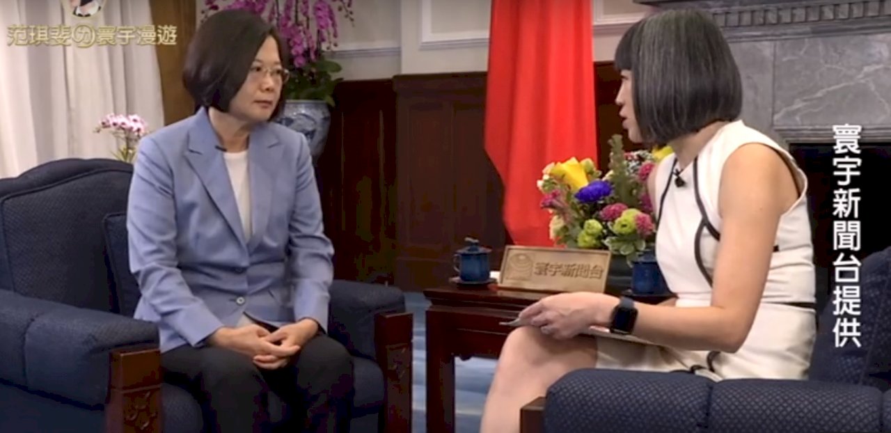 美中台關係 總統：無押寶問題 只有角色認知問題