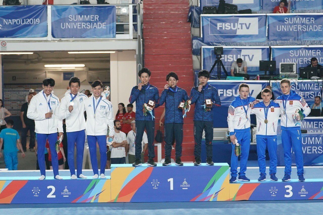 拿坡里世大運團體奪銀 李智凱滿懷感激